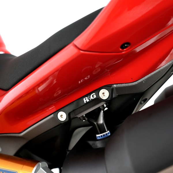 R&G Rear Foot Rest Blanking Plates for Ducati Streetfighter V2(S) '25- & Panigale V2(S) '25- (Pair)